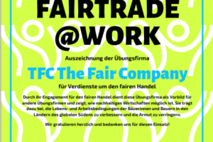 Zertifkat Fairtrade grün